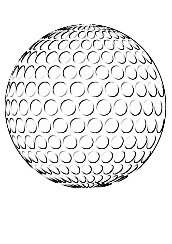 Bälle Ausmalbilder 755