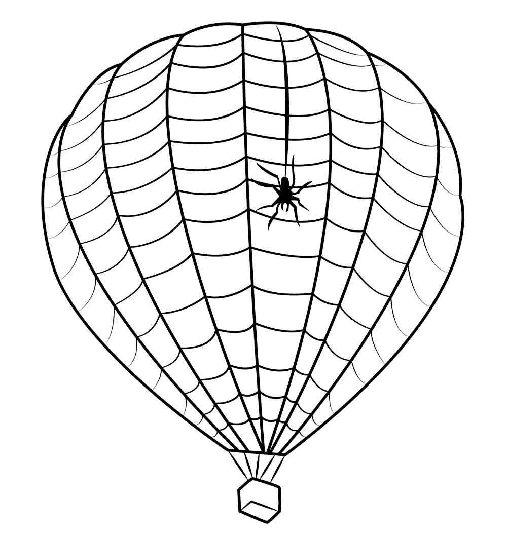 Ballon Ausmalbilder 107
