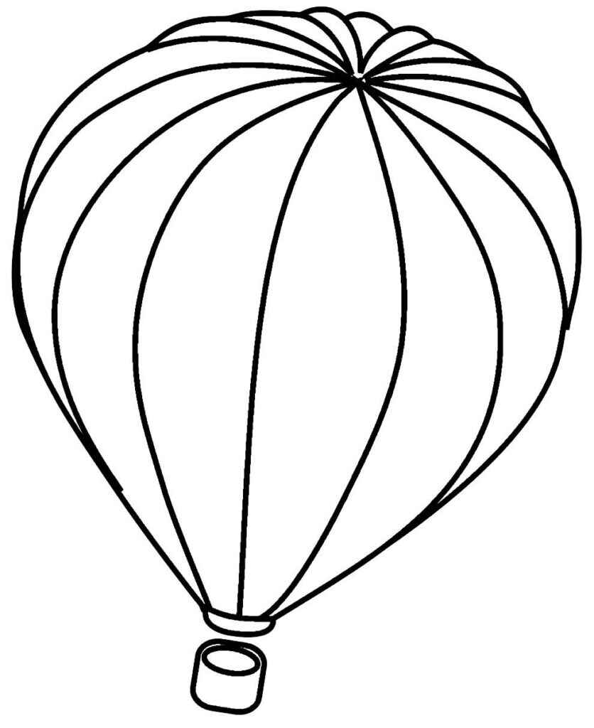 Ballon Ausmalbilder 165