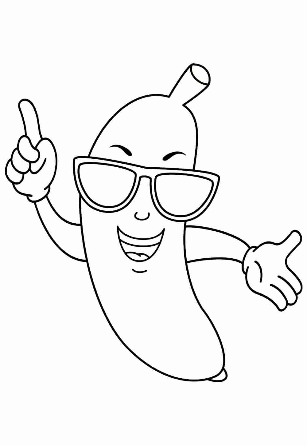 Bananen Ausmalbilder 672