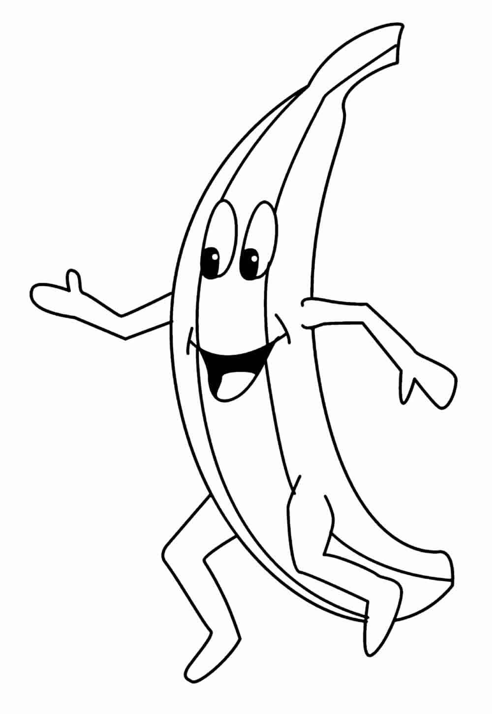 Bananen Ausmalbilder 727