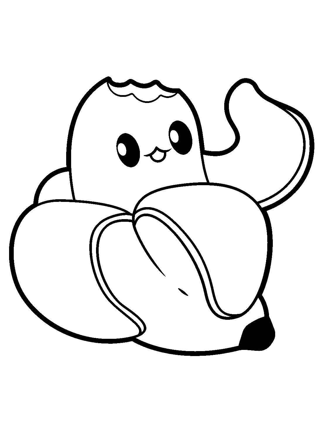 Bananen Ausmalbilder 833