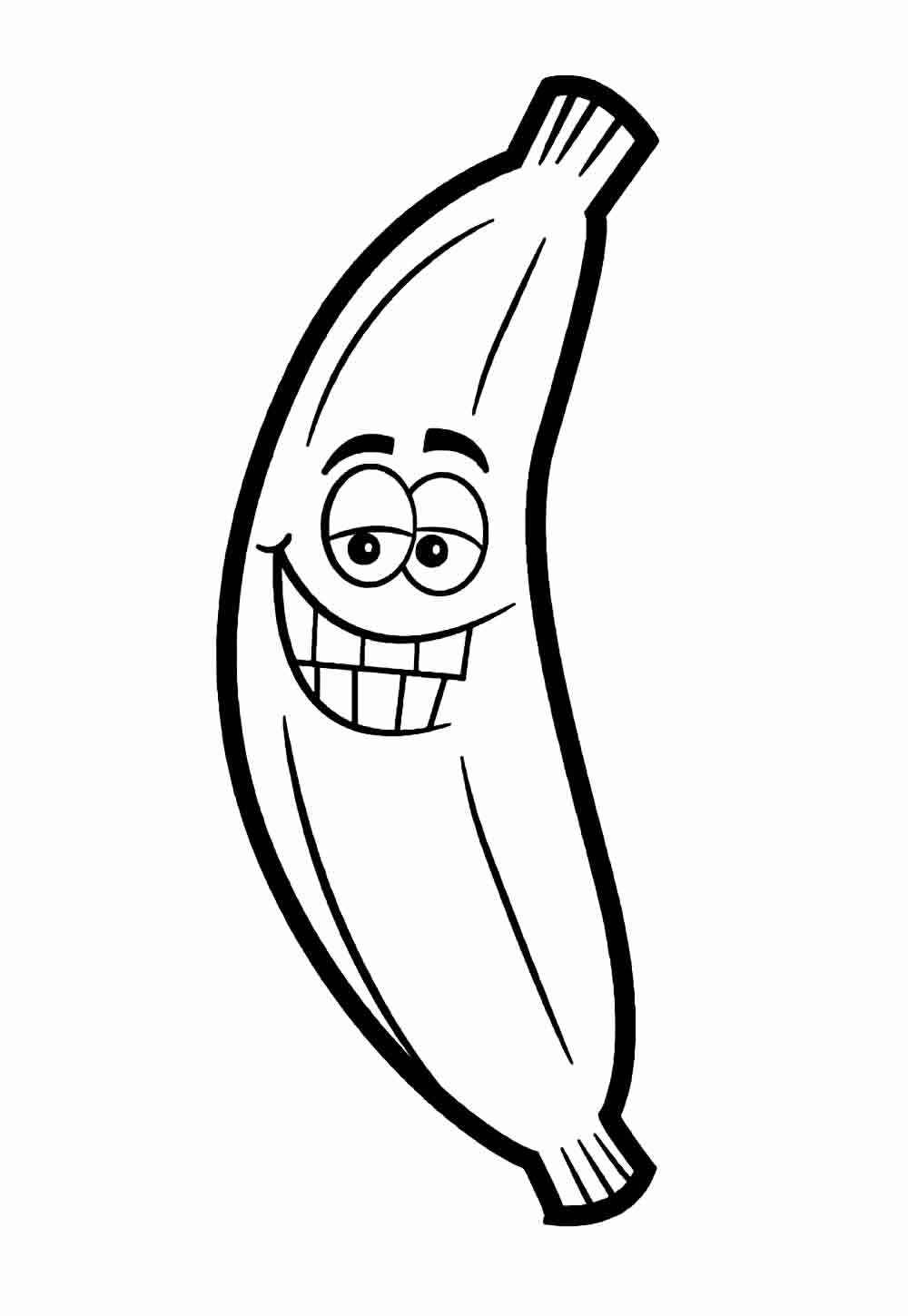 Bananen Ausmalbilder 973