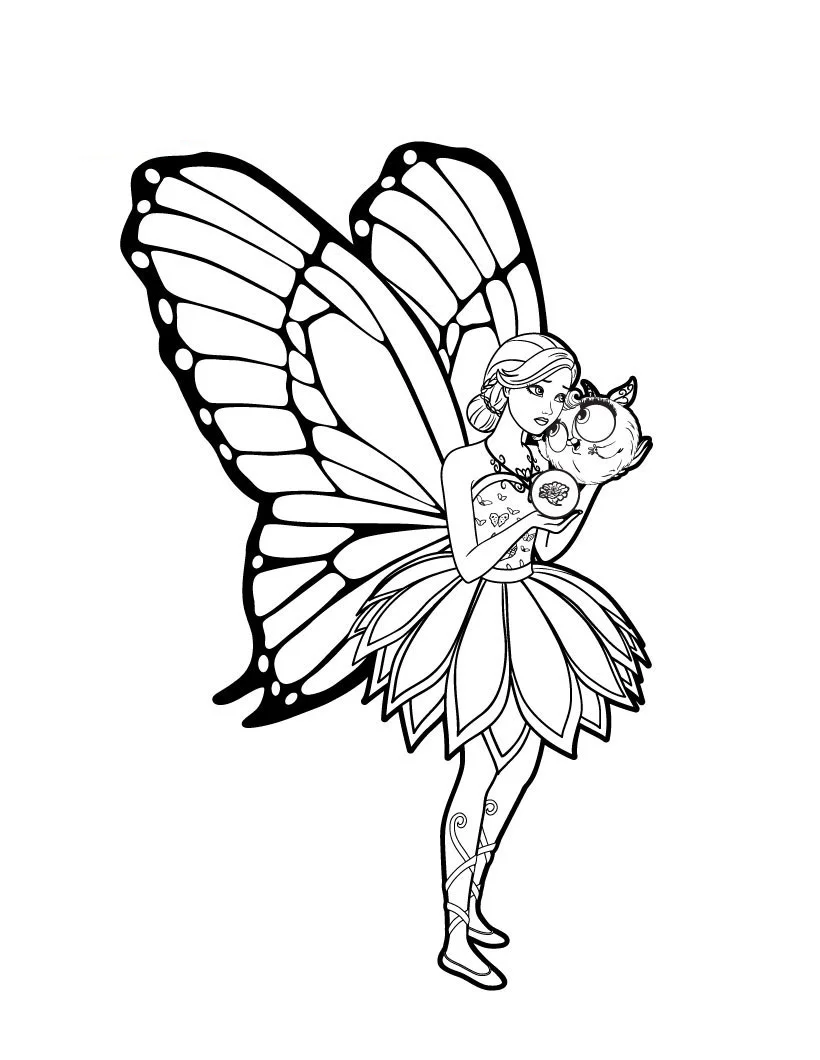 Barbie Ausmalbilder 162