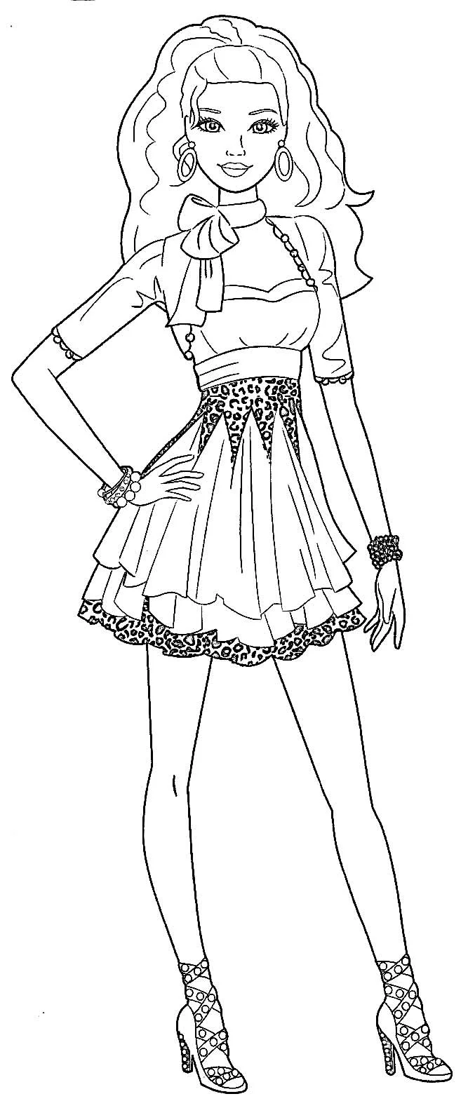 Barbie Ausmalbilder 177