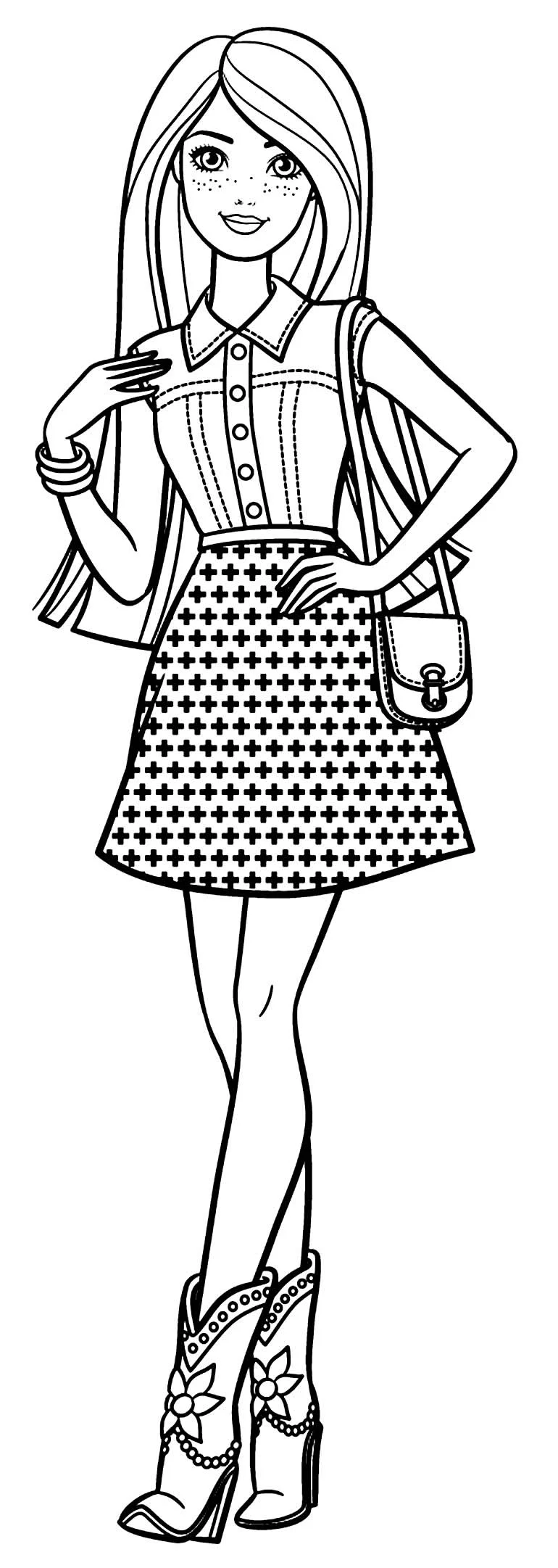 Barbie Ausmalbilder 246