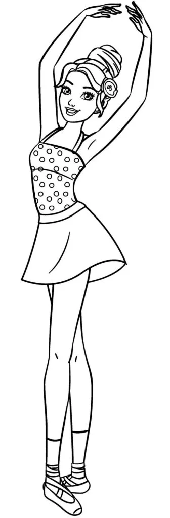 Barbie Ausmalbilder 270