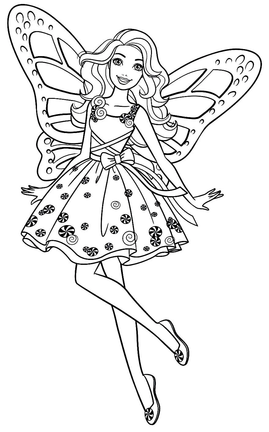 Barbie Ausmalbilder 529
