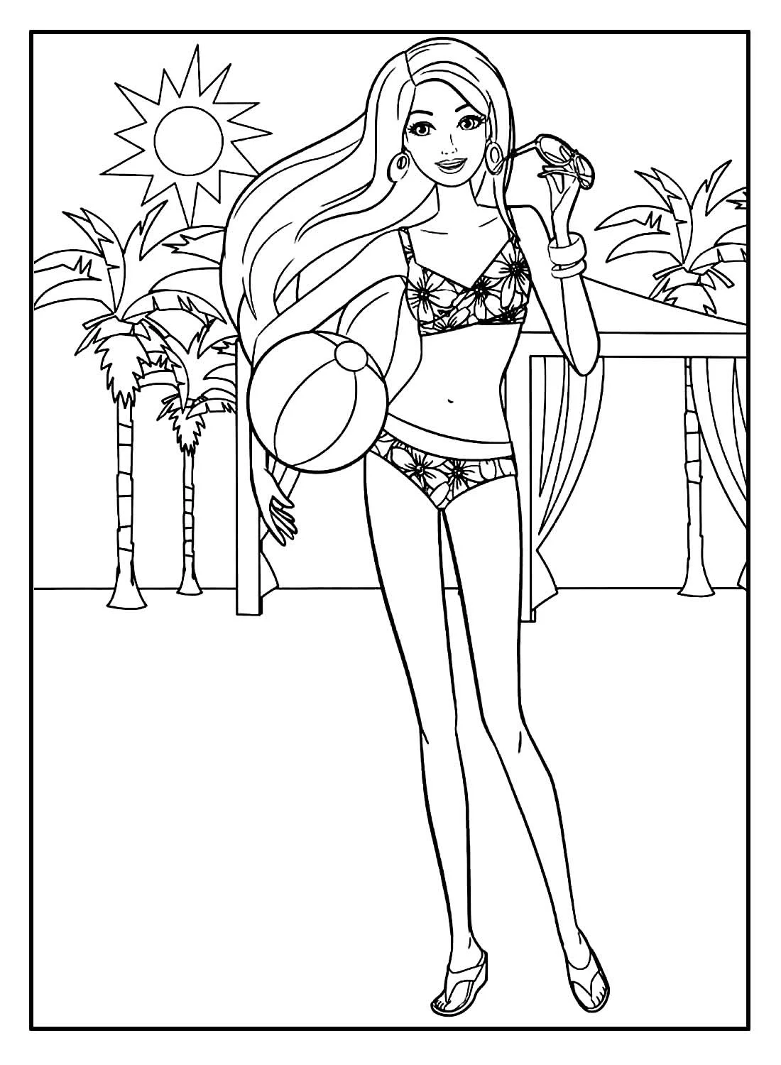 Barbie Ausmalbilder 550