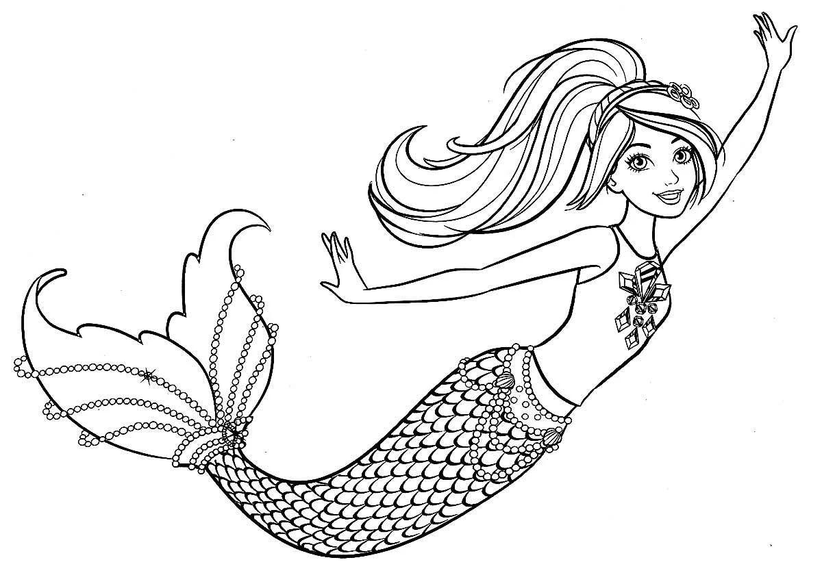 Barbie Ausmalbilder 800