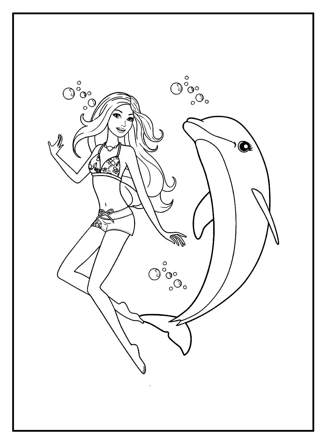 Barbie Ausmalbilder 816