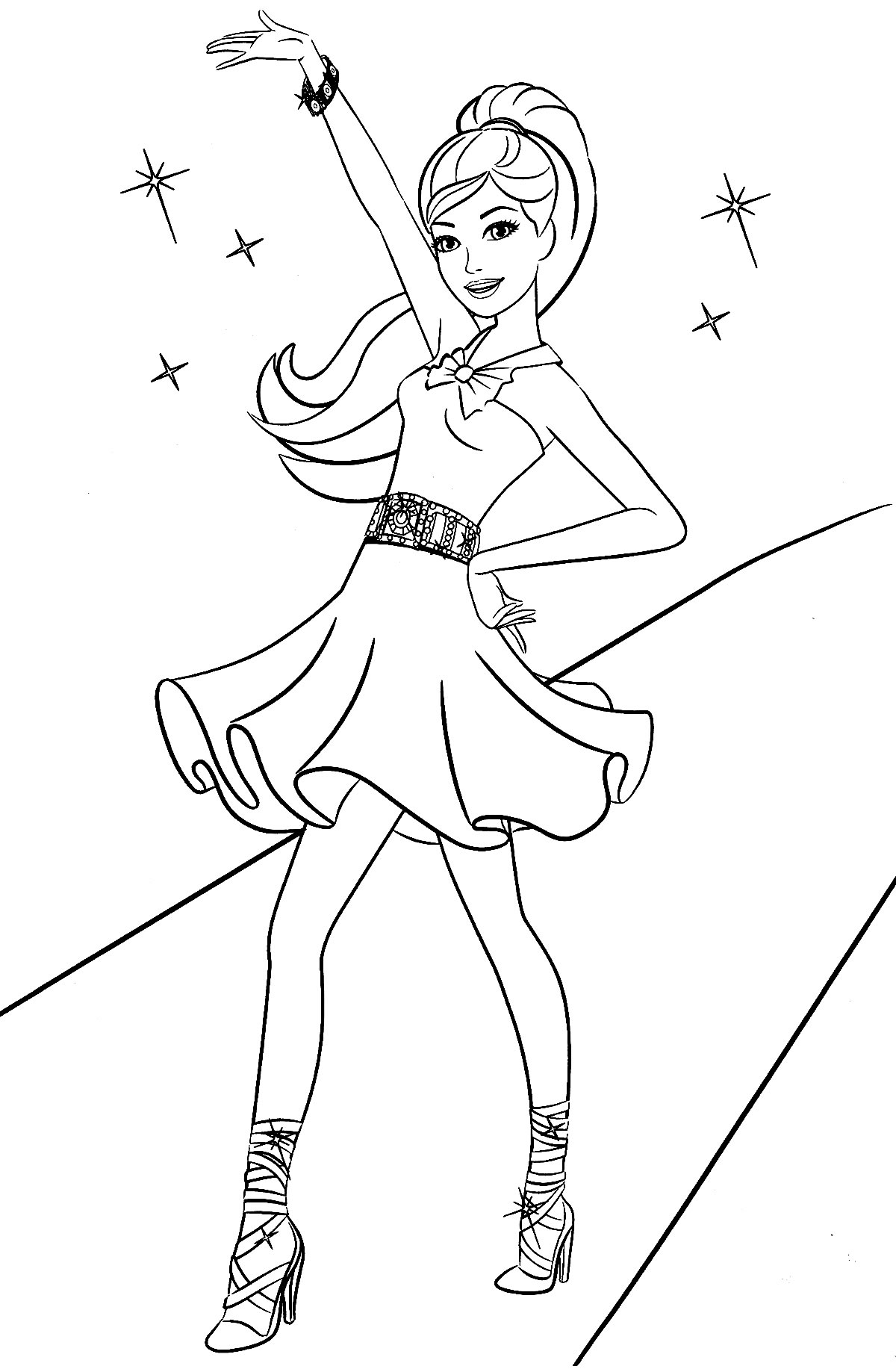 Barbie Ausmalbilder 892