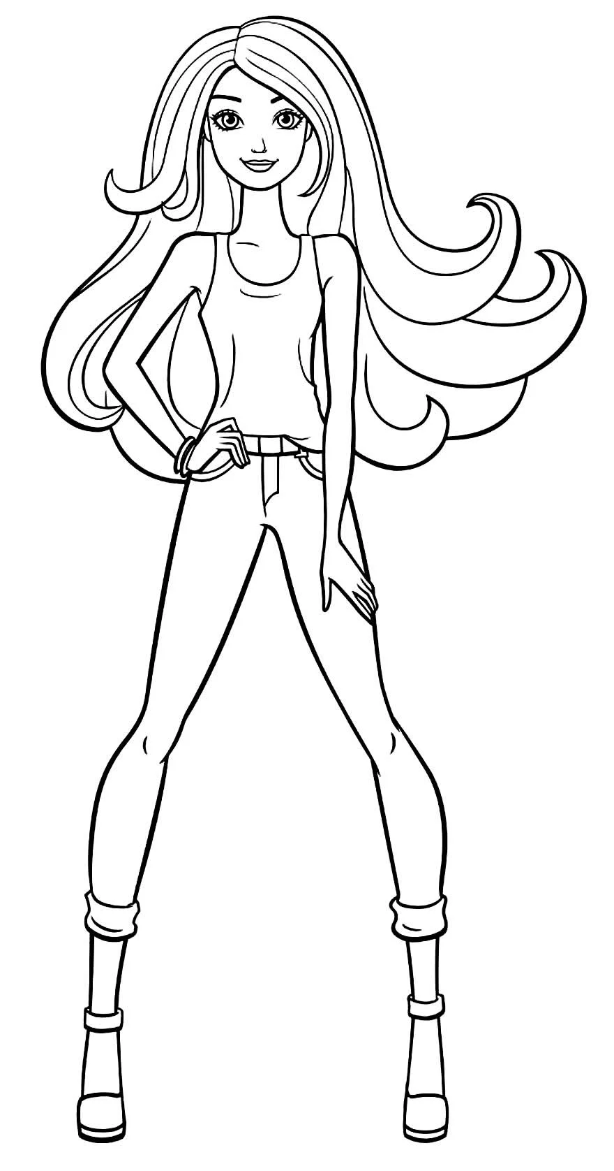 Barbie Ausmalbilder 966