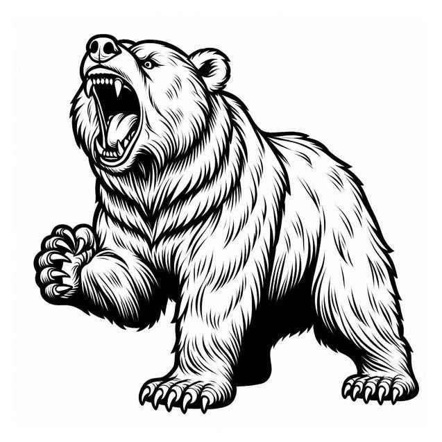 Bären Ausmalbilder 198