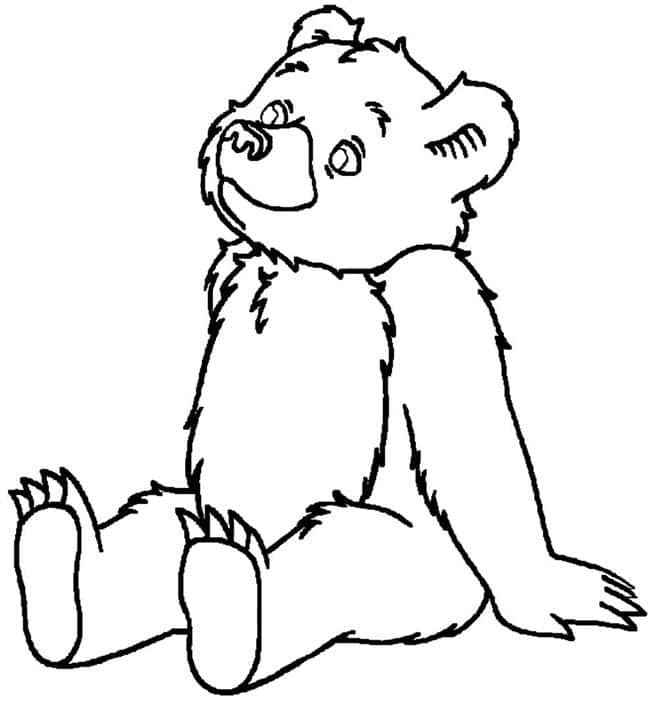 Bären Ausmalbilder 942