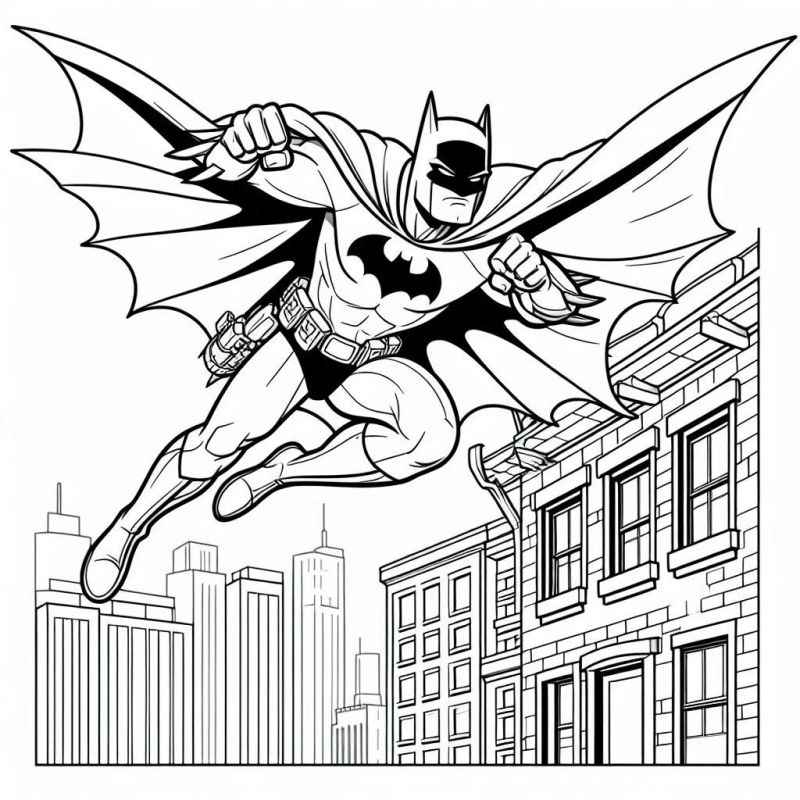 Batman Ausmalbilder 535