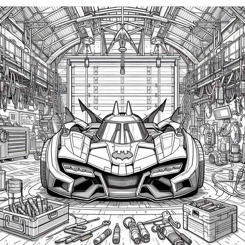 Batman Ausmalbilder 568