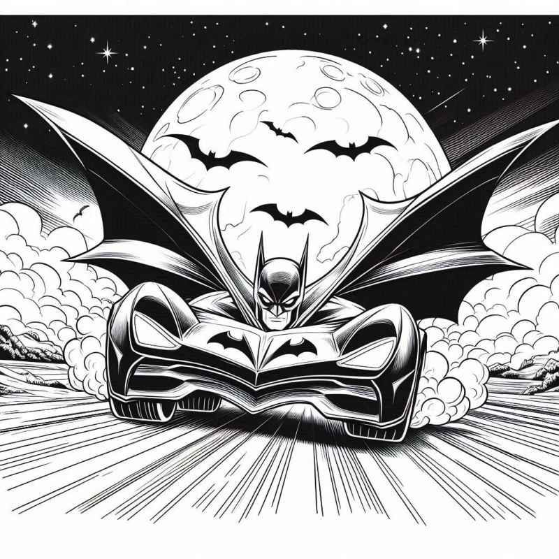 Batman Ausmalbilder 670