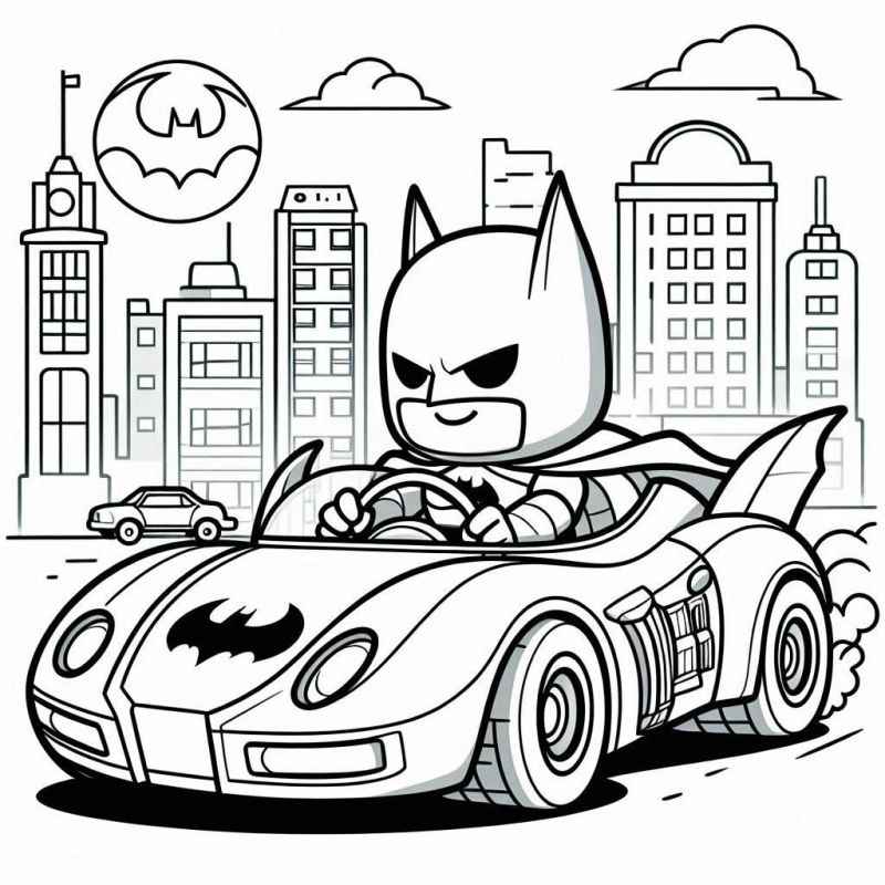Batman Ausmalbilder 721