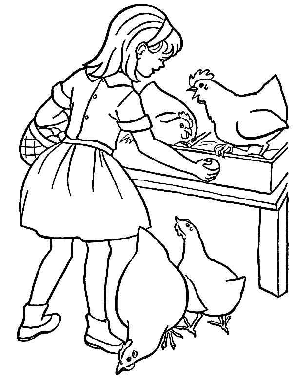 Bauernhof Ausmalbilder 040