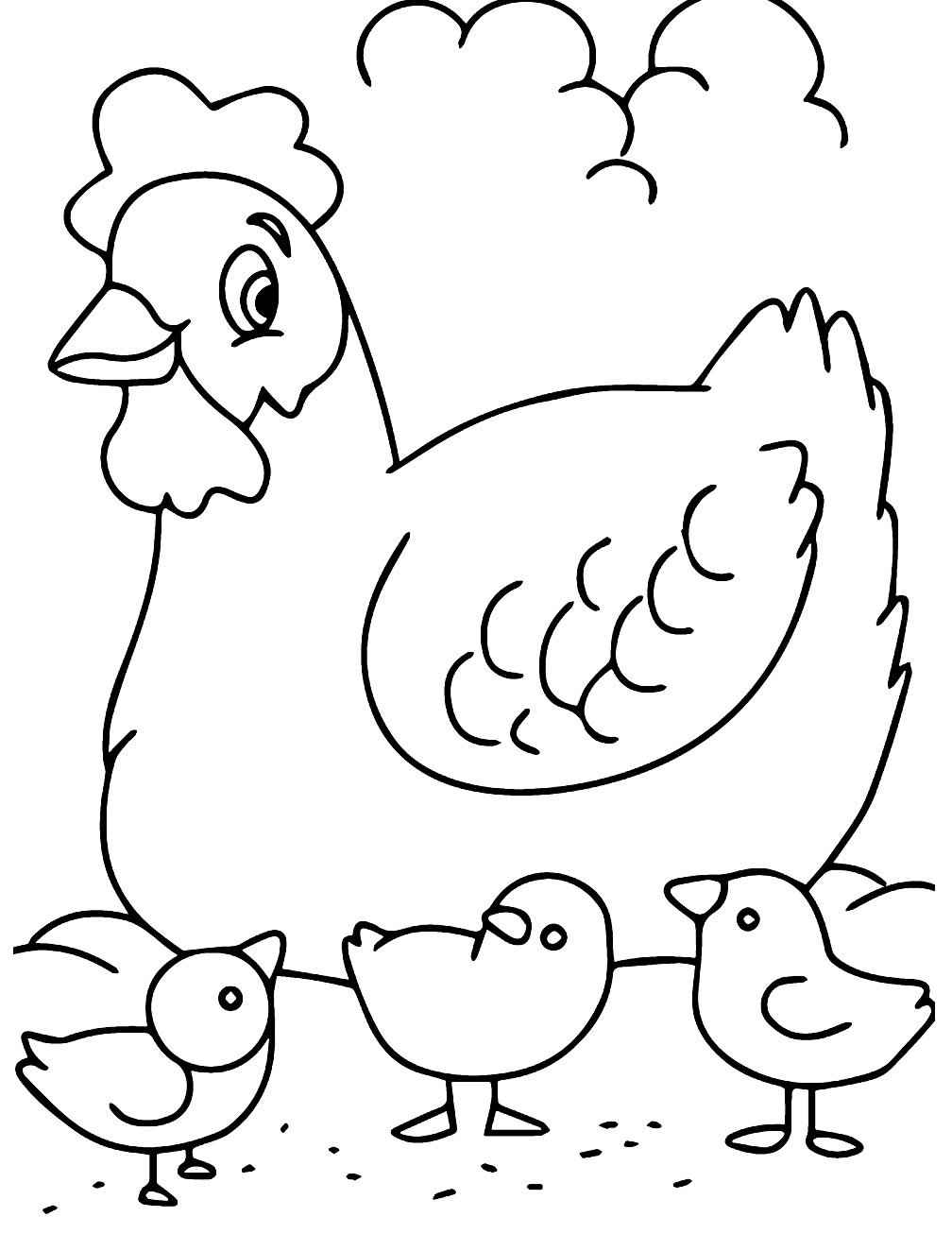 Bauernhof Ausmalbilder 262