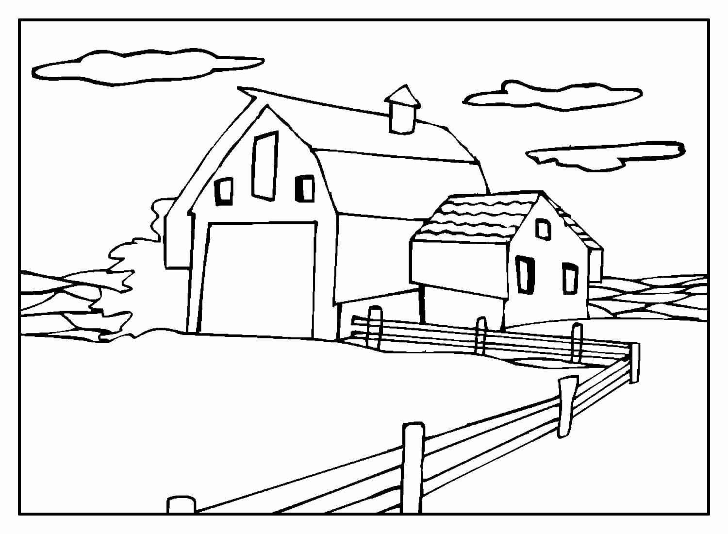 Bauernhof Ausmalbilder 286