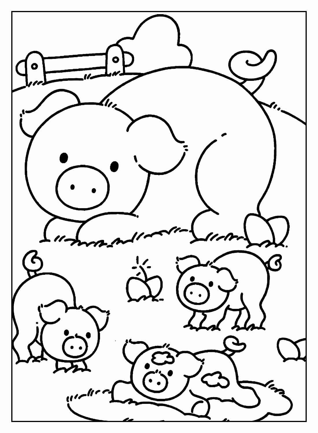 Bauernhof Ausmalbilder 351