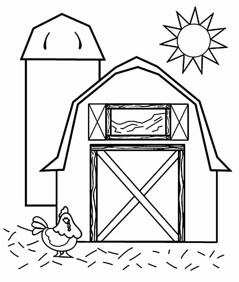 Bauernhof Ausmalbilder 363