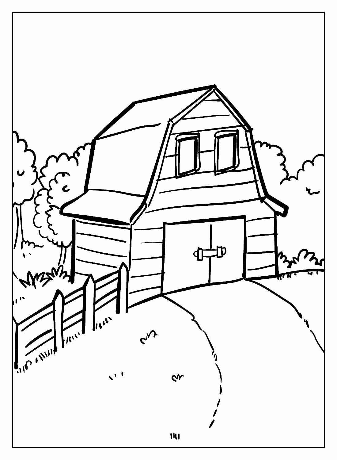 Bauernhof Ausmalbilder 948