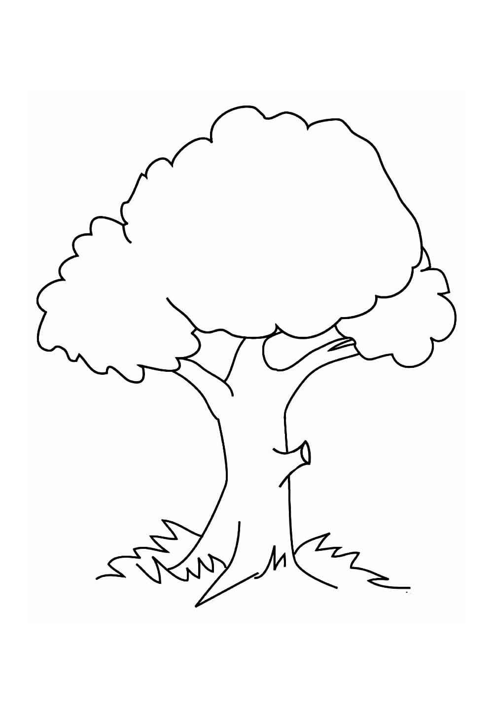 Bäume Ausmalbilder 189