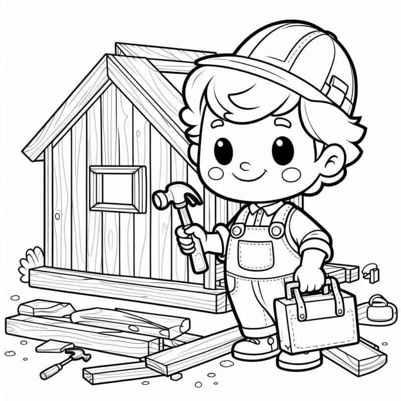 Berufe Ausmalbilder 000