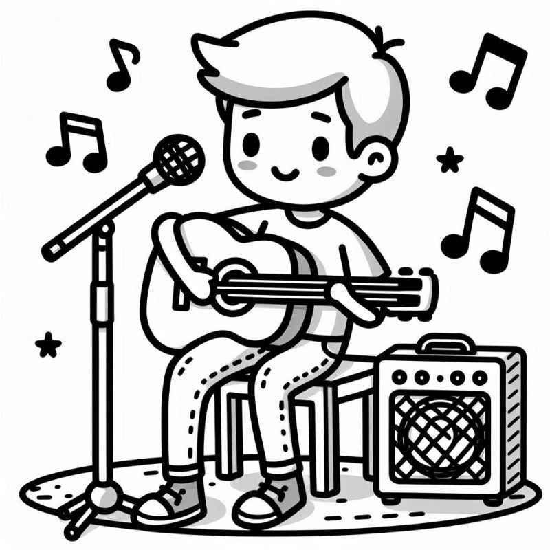 Berufe Ausmalbilder 025