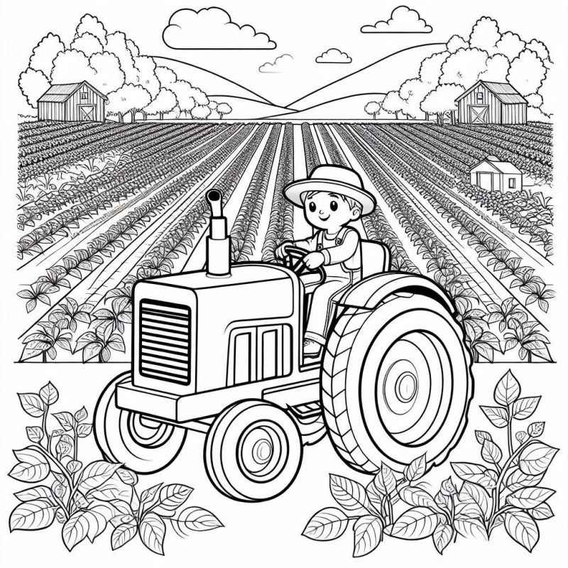 Berufe Ausmalbilder 076