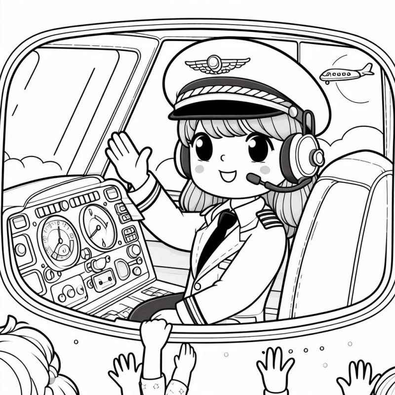 Berufe Ausmalbilder 170