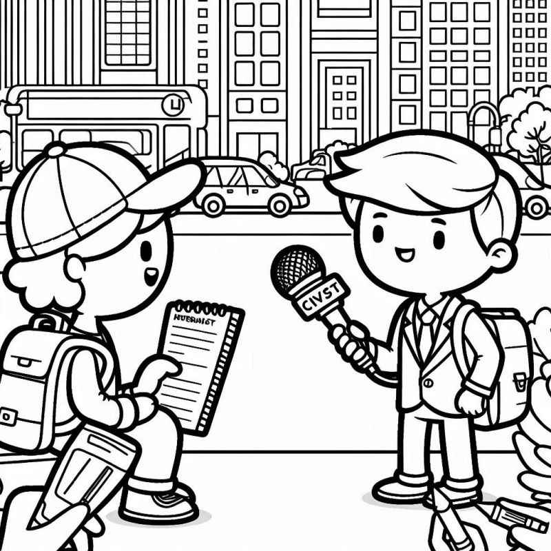 Berufe Ausmalbilder 282