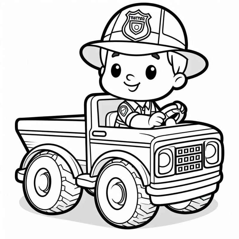 Berufe Ausmalbilder 533