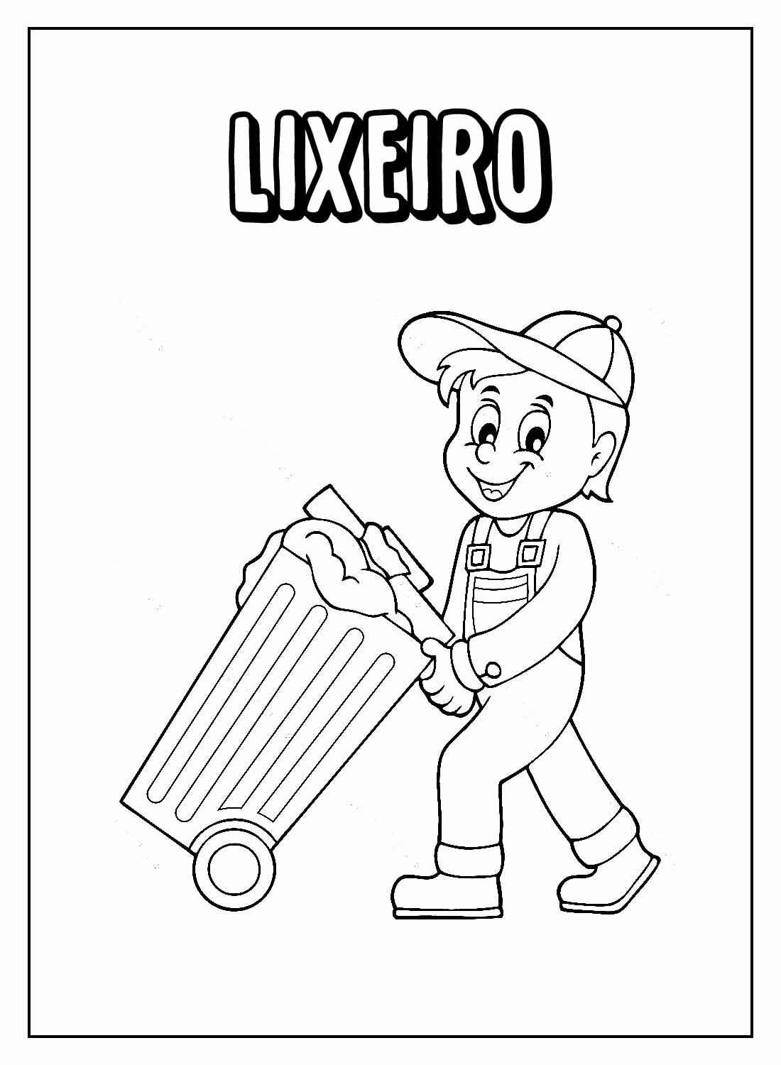 Berufe Ausmalbilder 705