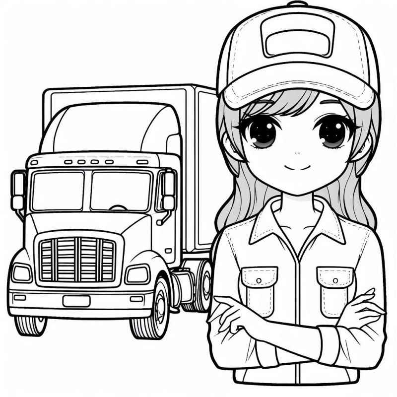 Berufe Ausmalbilder 767