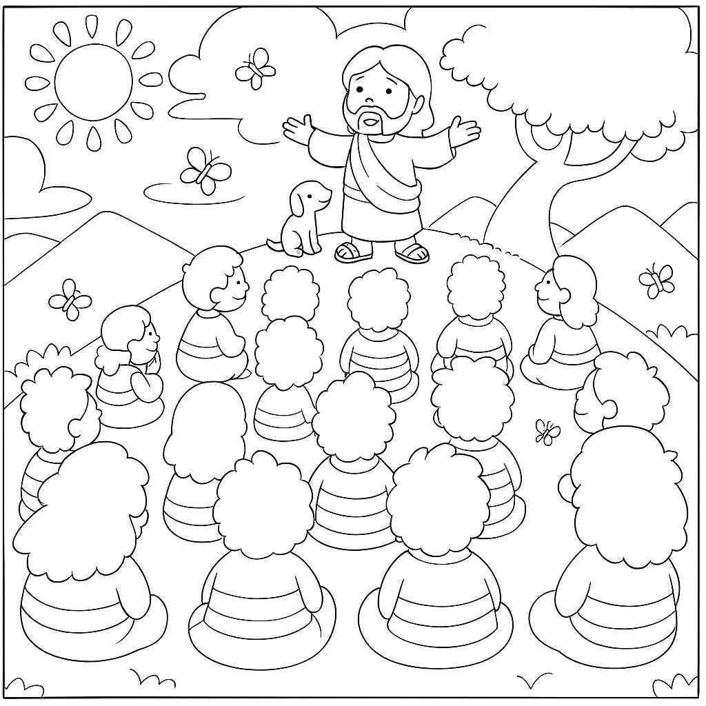 Biblisch Ausmalbilder 051