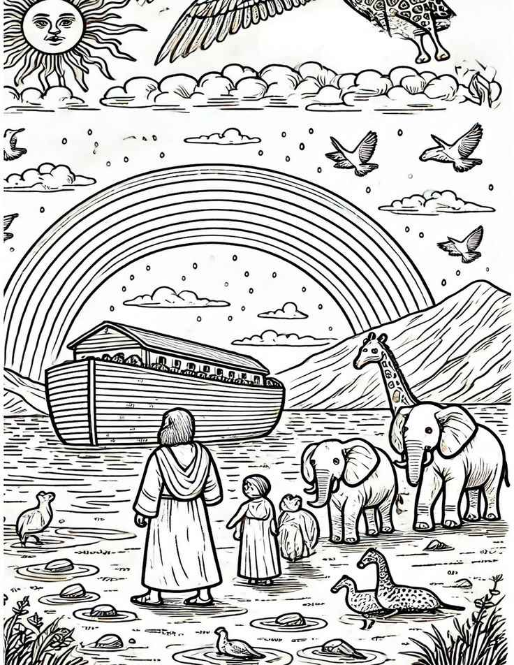 Biblisch Ausmalbilder 251