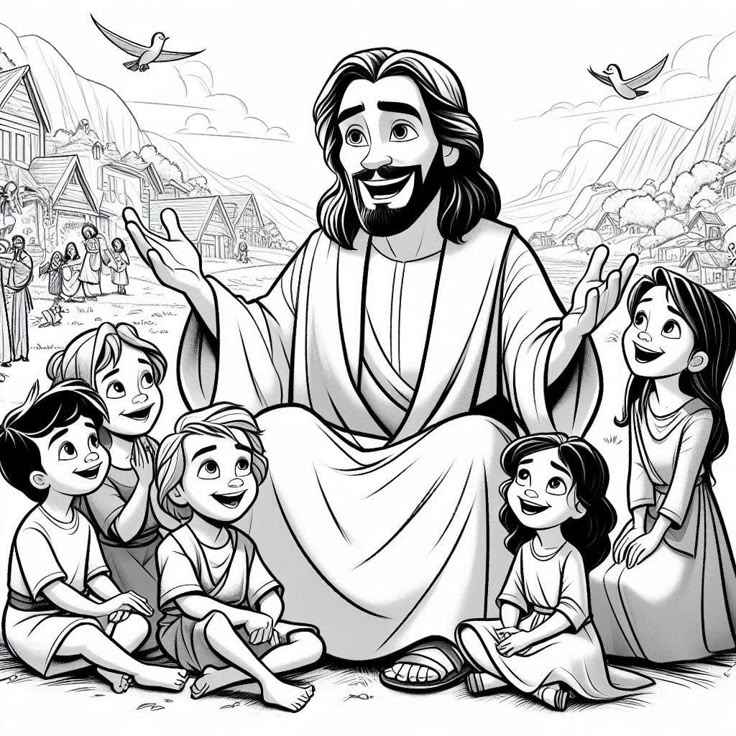 Biblisch Ausmalbilder 307