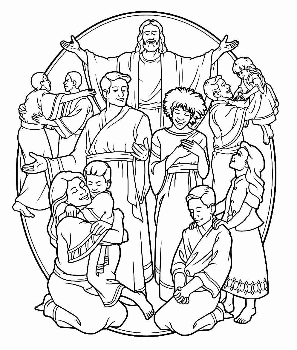 Biblisch Ausmalbilder 529