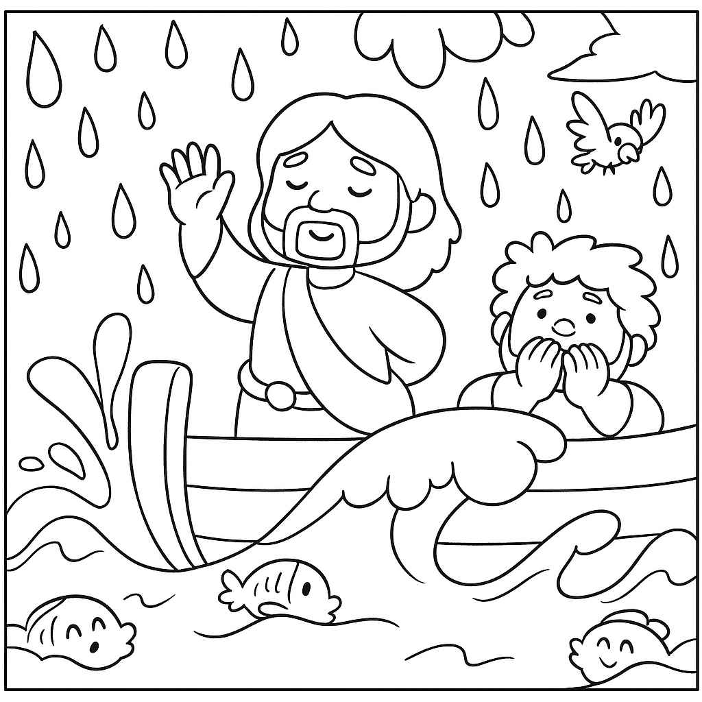 Biblisch Ausmalbilder 562