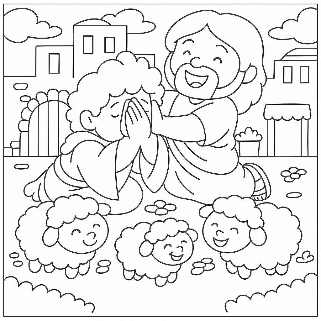 Biblisch Ausmalbilder 951