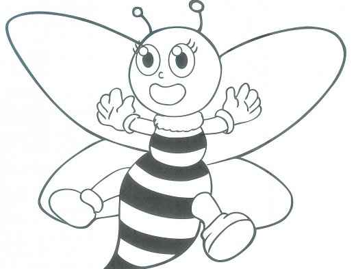 Bienen Ausmalbilder 093