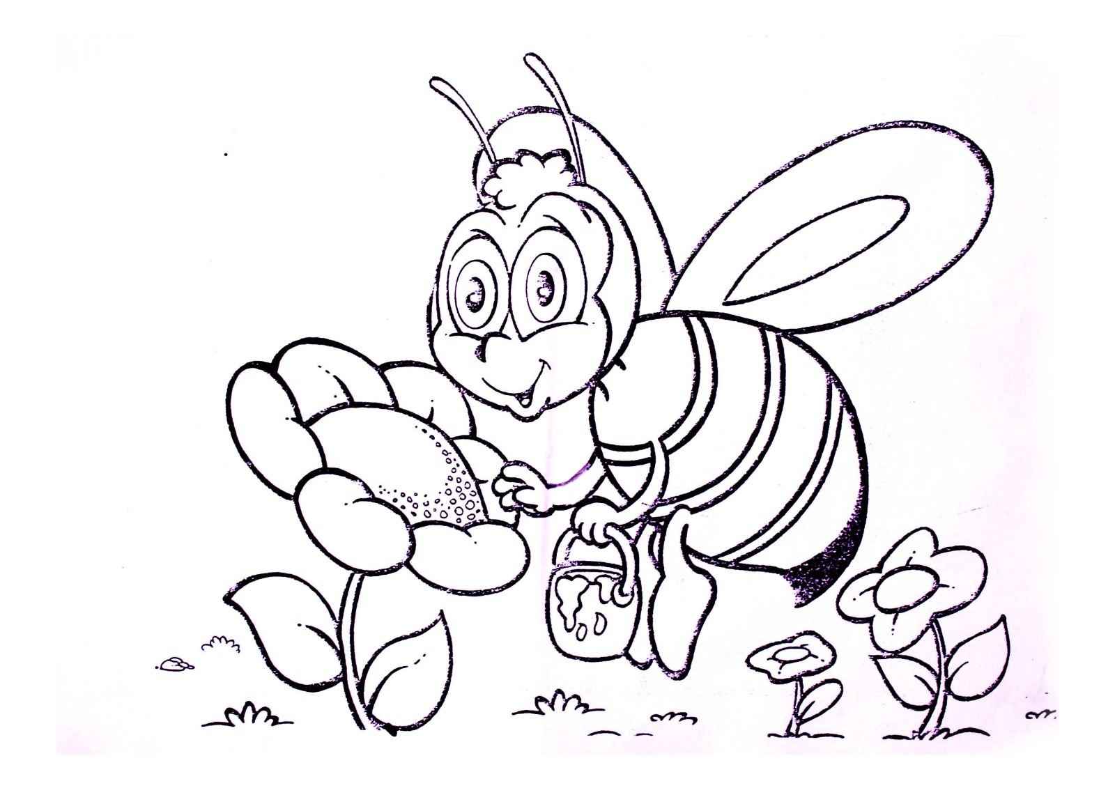 Bienen Ausmalbilder 140