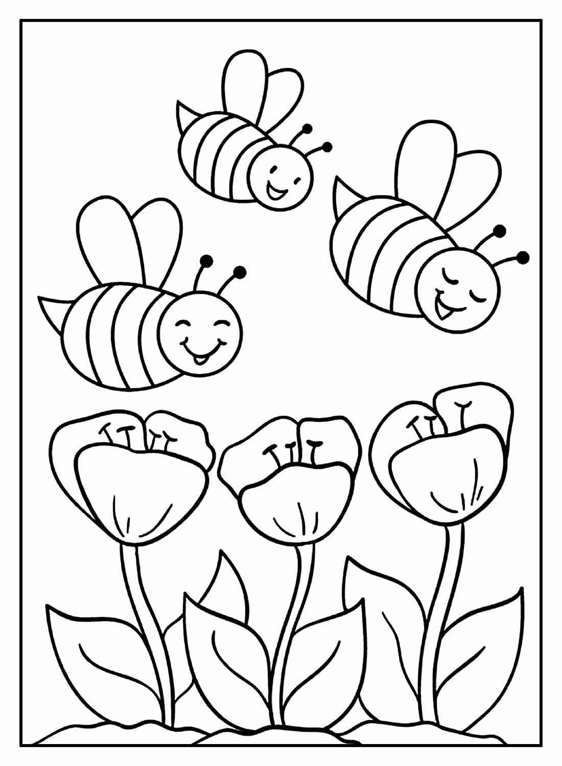 Bienen Ausmalbilder 624