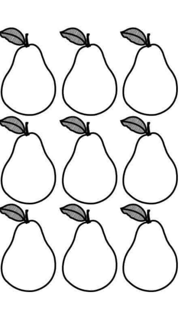 Birne Ausmalbilder 443