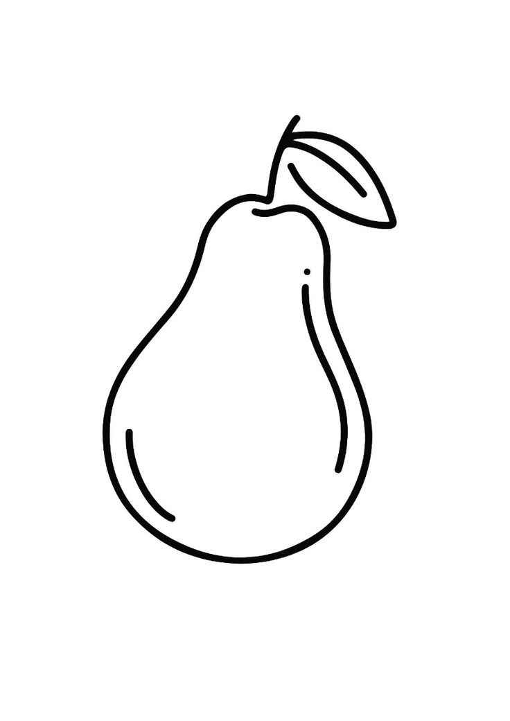 Birne Ausmalbilder 581
