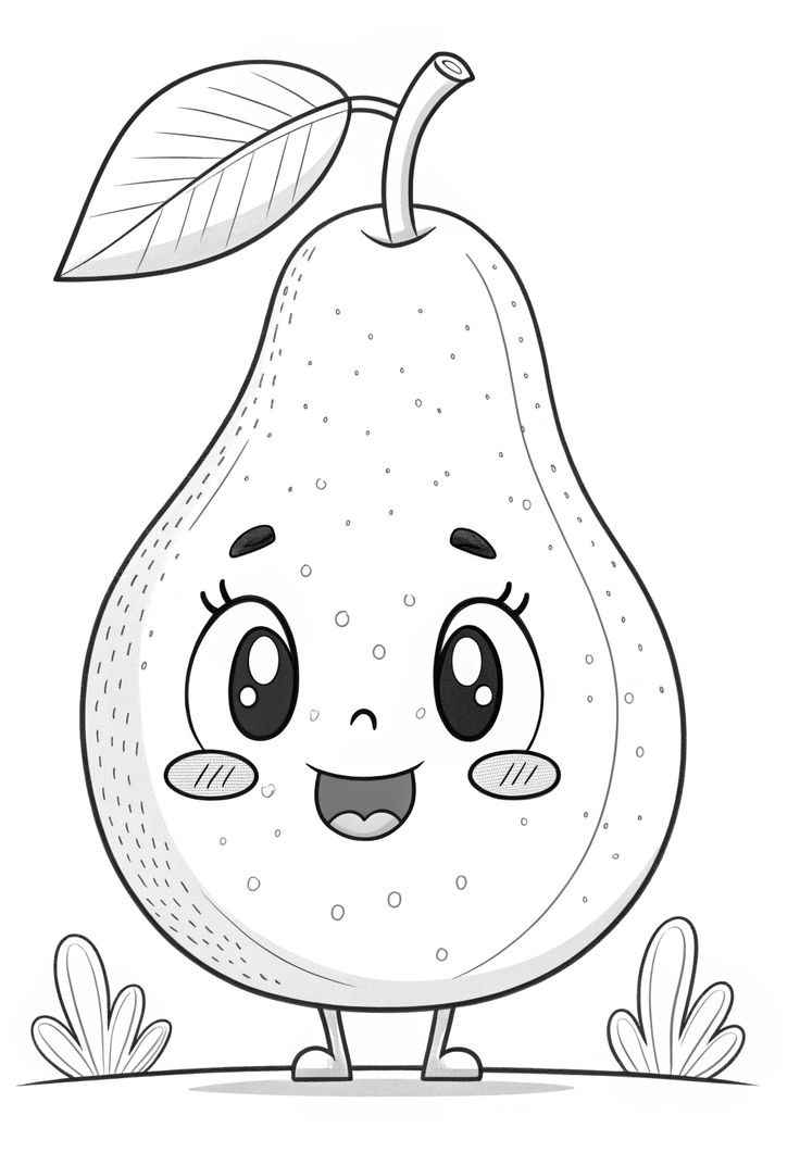 Birne Ausmalbilder 637